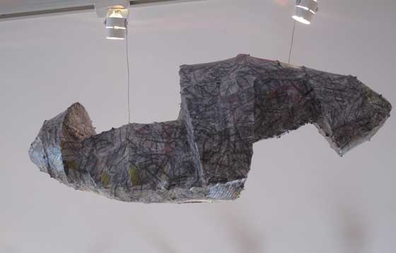 Wire Mixed Media Sculpture